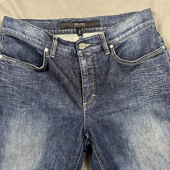 Escada Sport Linda Straight Leg Jeans | EU Size 40 - Picture 5 of 12